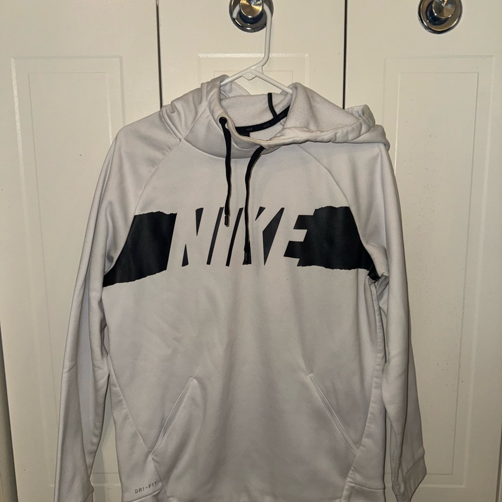 2/$25 Nike Men's White and Black Hoodie